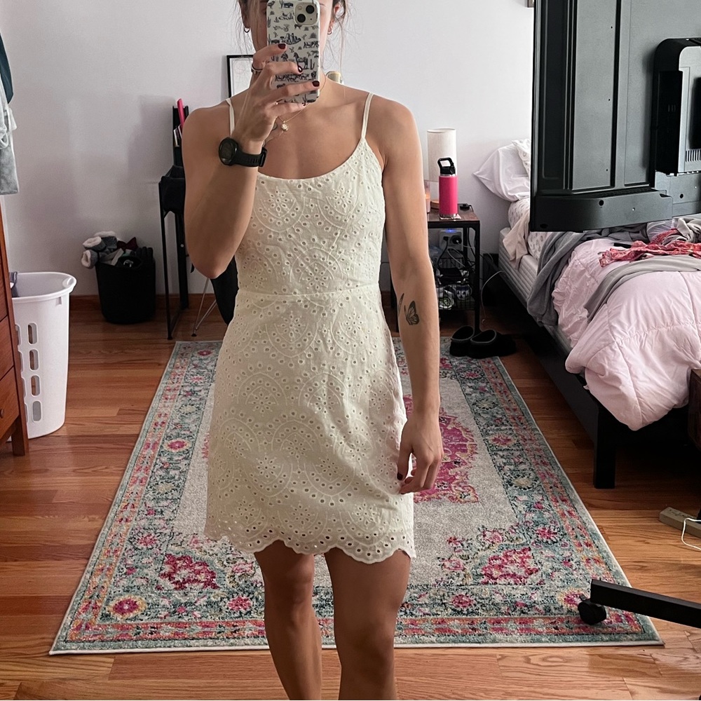 Lulus Eyelet Dress